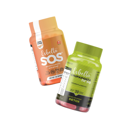 Duo Esbelta Flat Belly Detox + SOS Capsulas