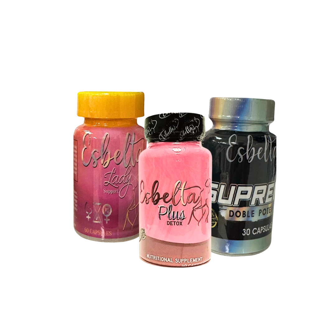 3 Pack +35 (Lady+ Esbelta Plus + Supreme Doble Potencia )