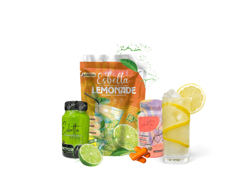 Pack Lemonade + Esbelta Detox + Capsulas SOS