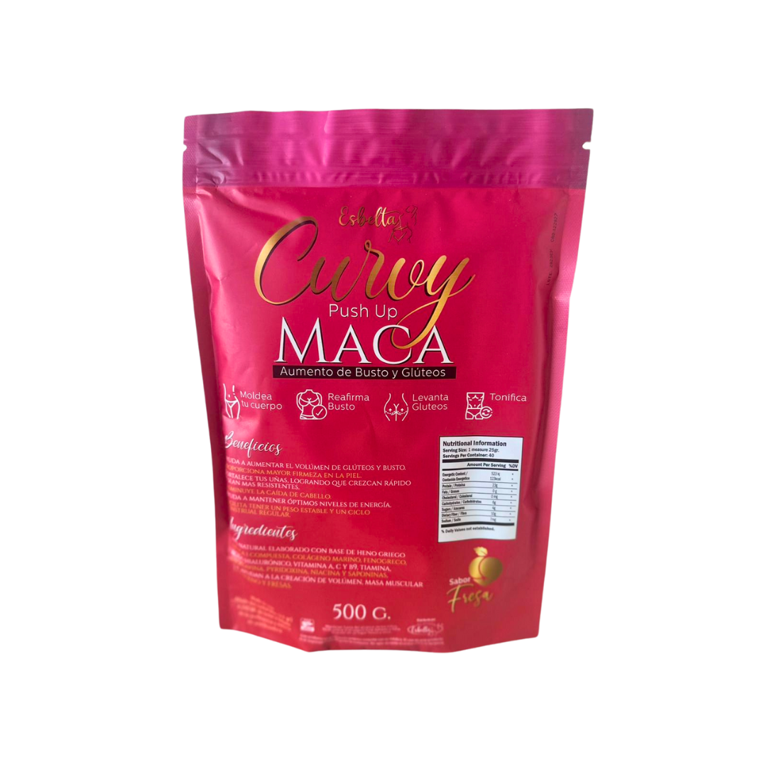 Malteada Curvy Maca Push Up (500 grs)